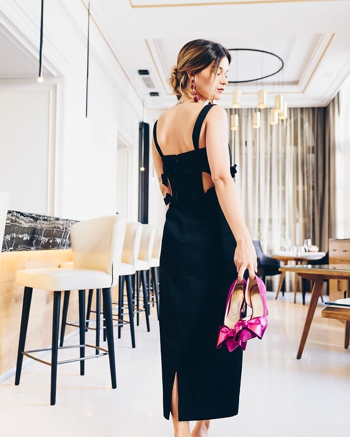 Valentina pumps 100mm fuchsia suede