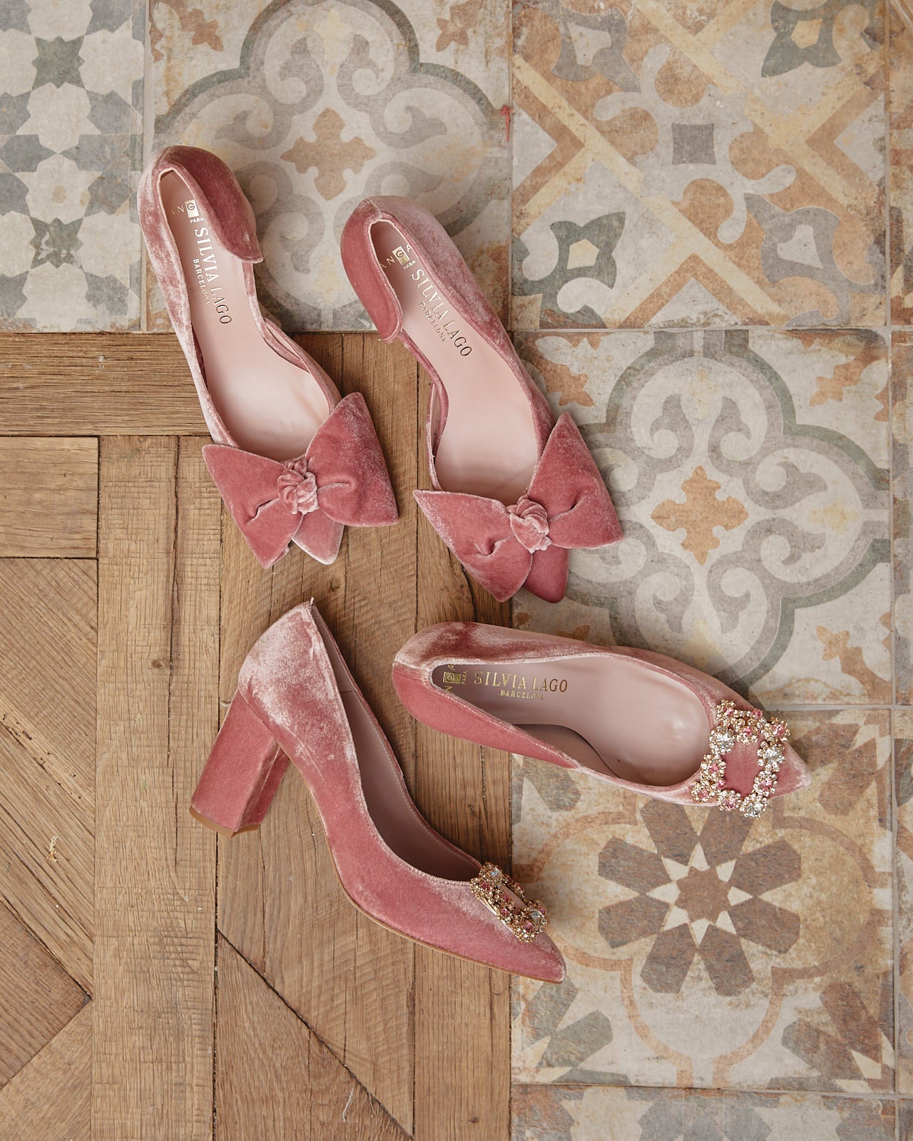 Lady Audrey pumps 85mm ballet velvet