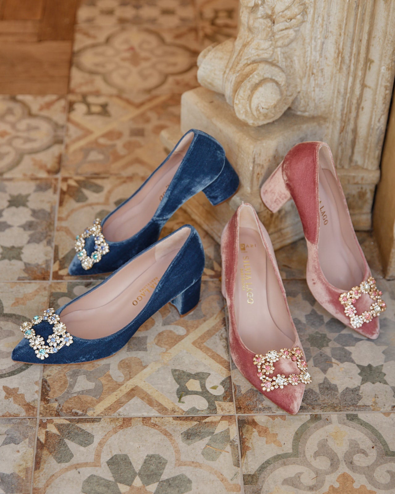 Lady Audrey pumps 85mm ballet velvet