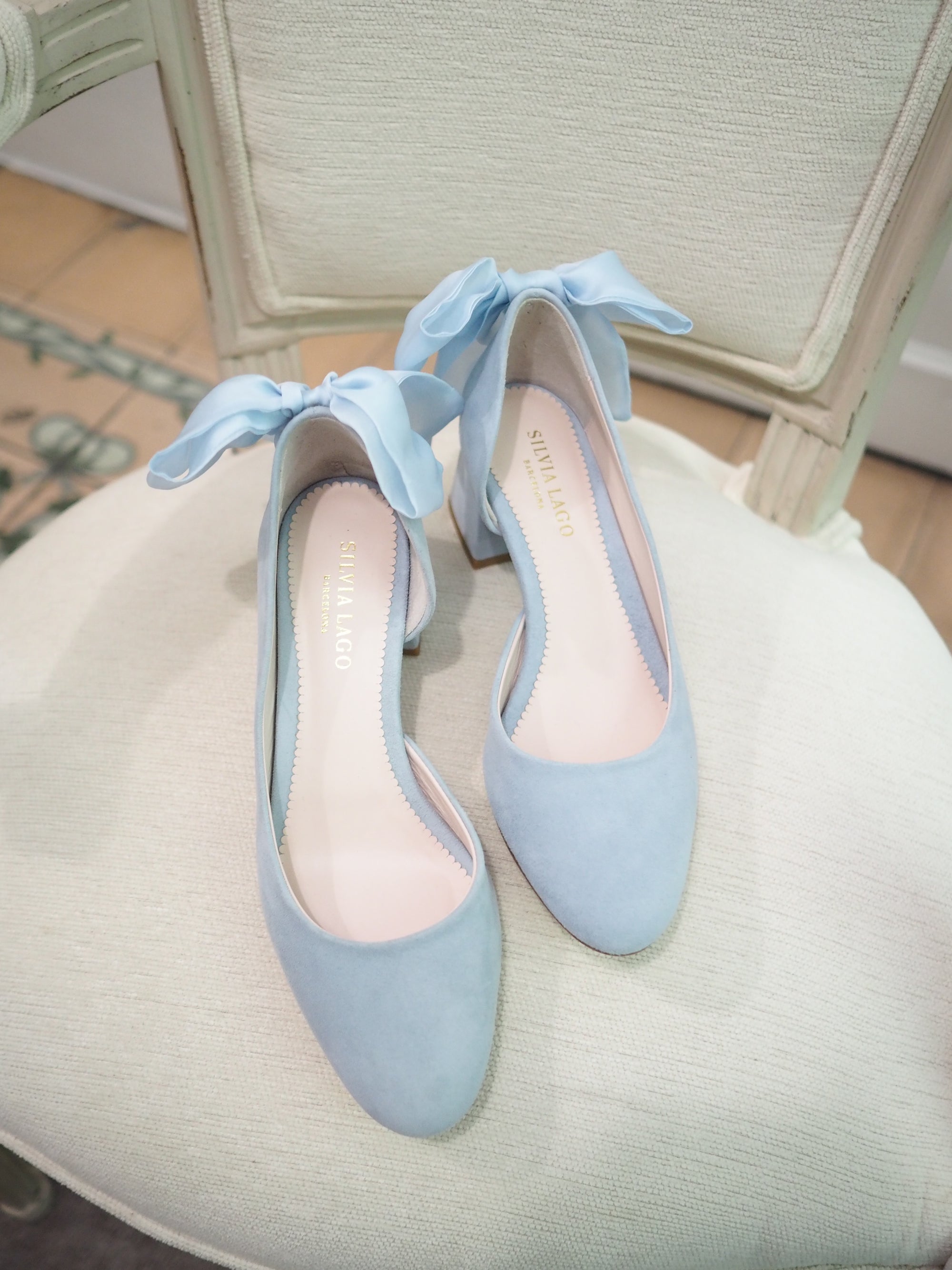 Lady Olivia pumps 50mm monaco suede