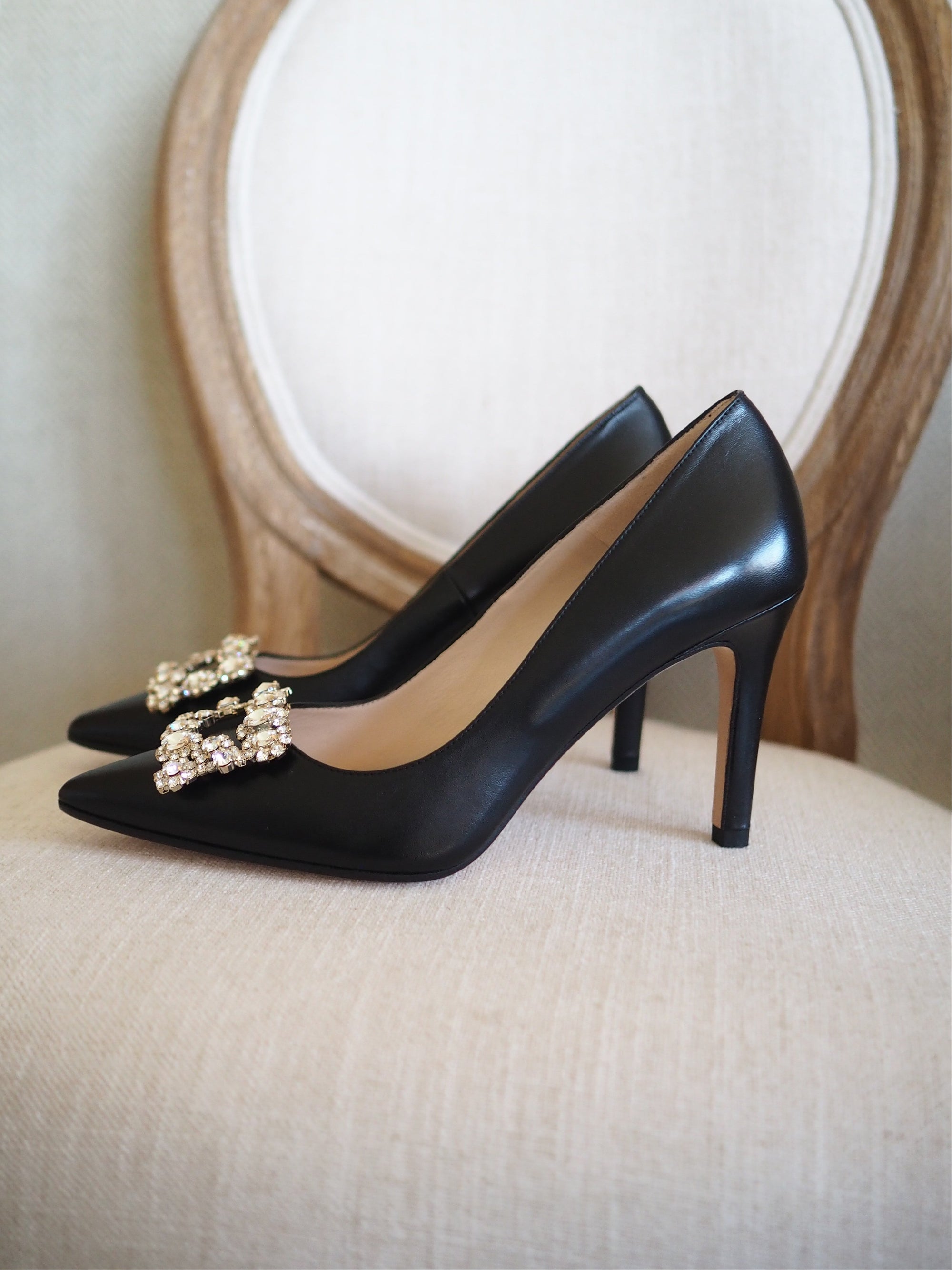 Aurelie pumps 85mm black calf