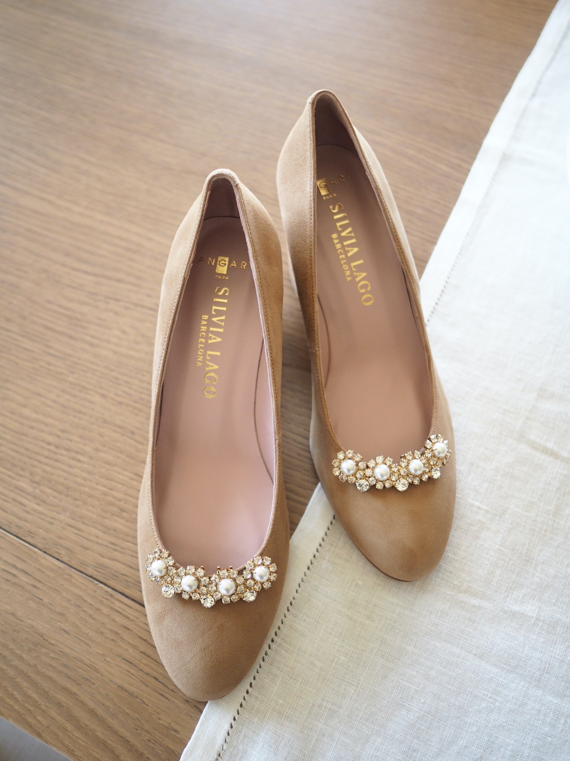 Lady Elisa pumps 60 honey suede - The Archive