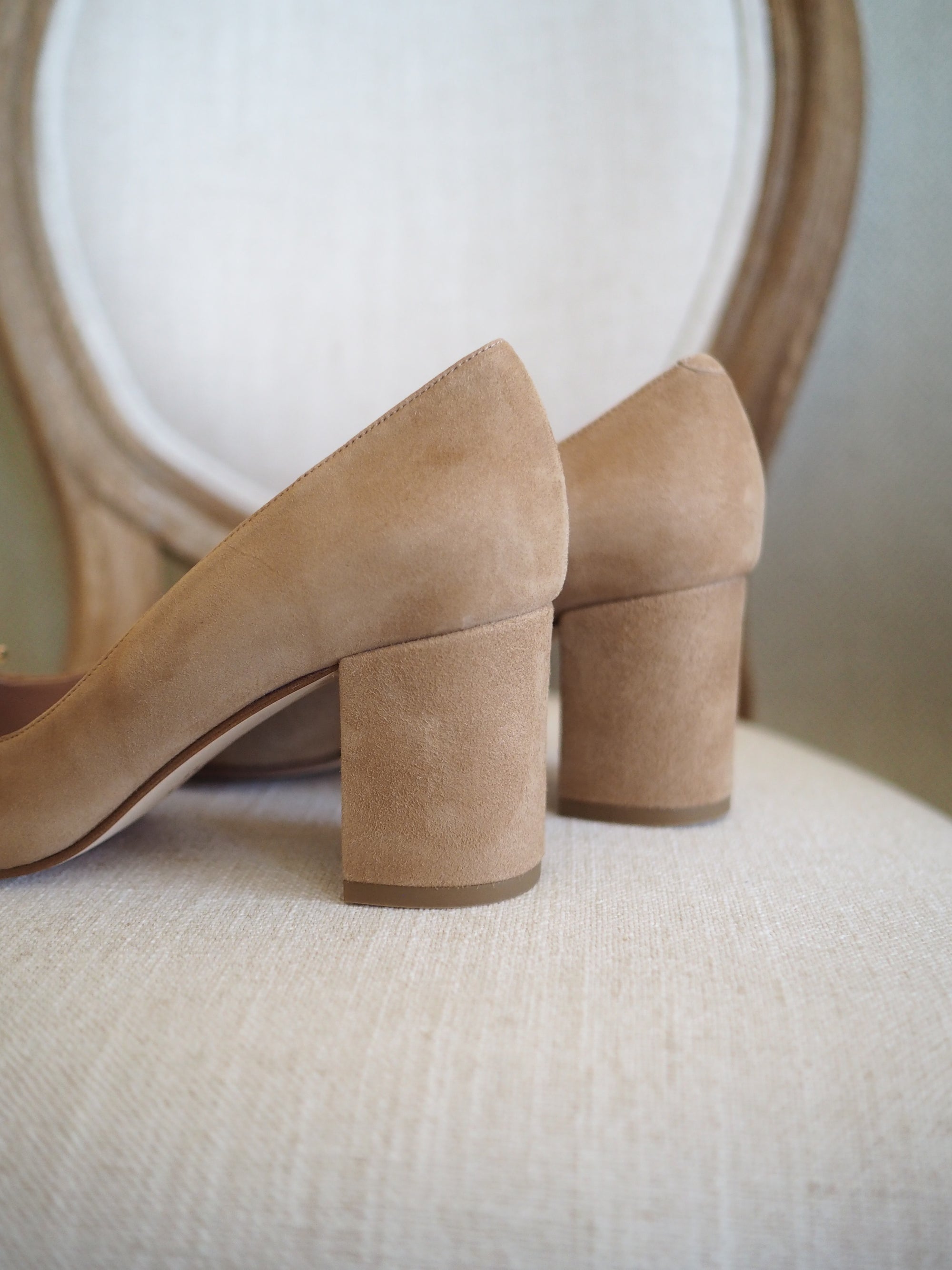 Lady Elisa pumps 60 honey suede - The Archive