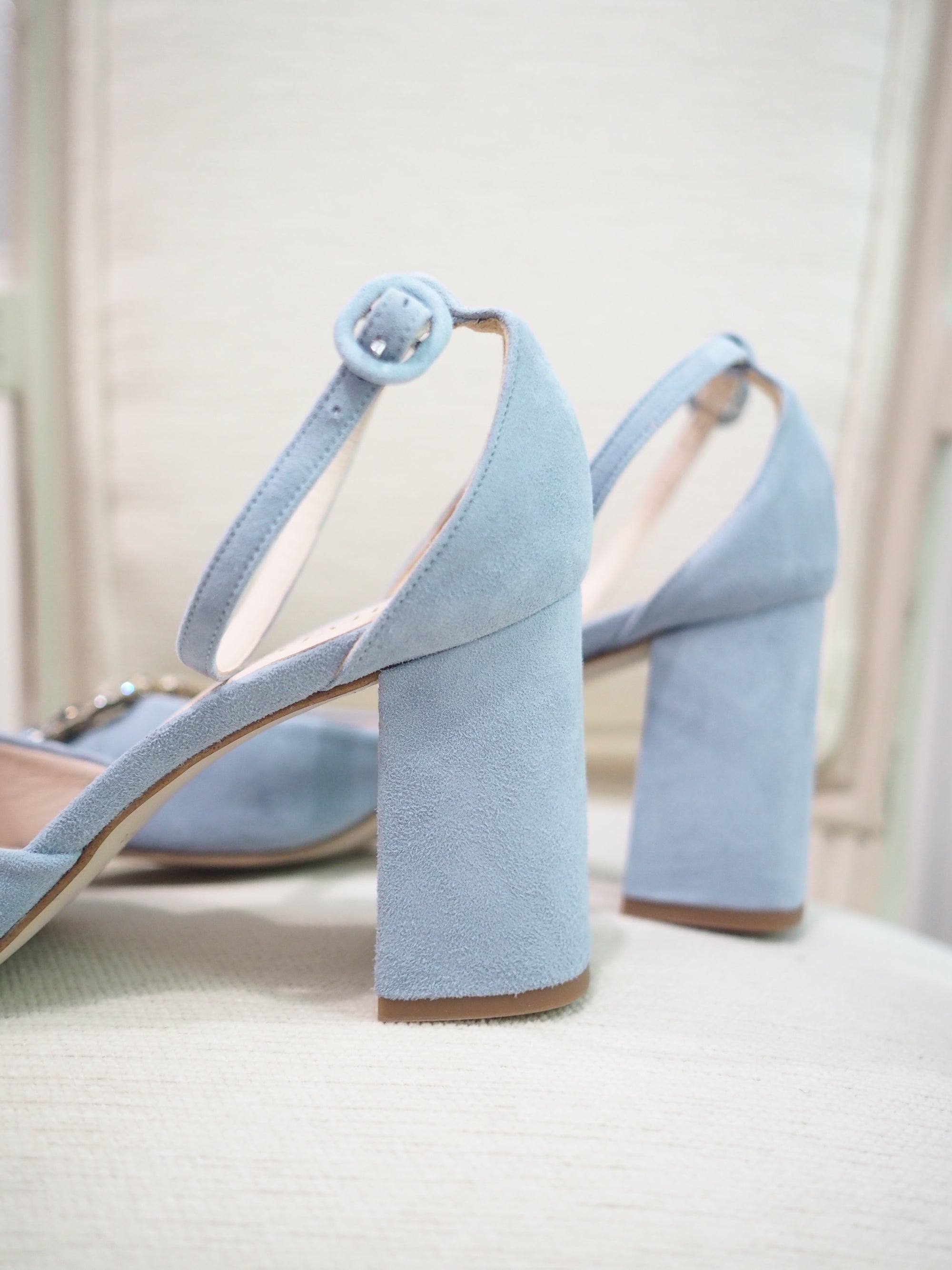 Lady Bally pumps 80mm monaco suede - The Archive