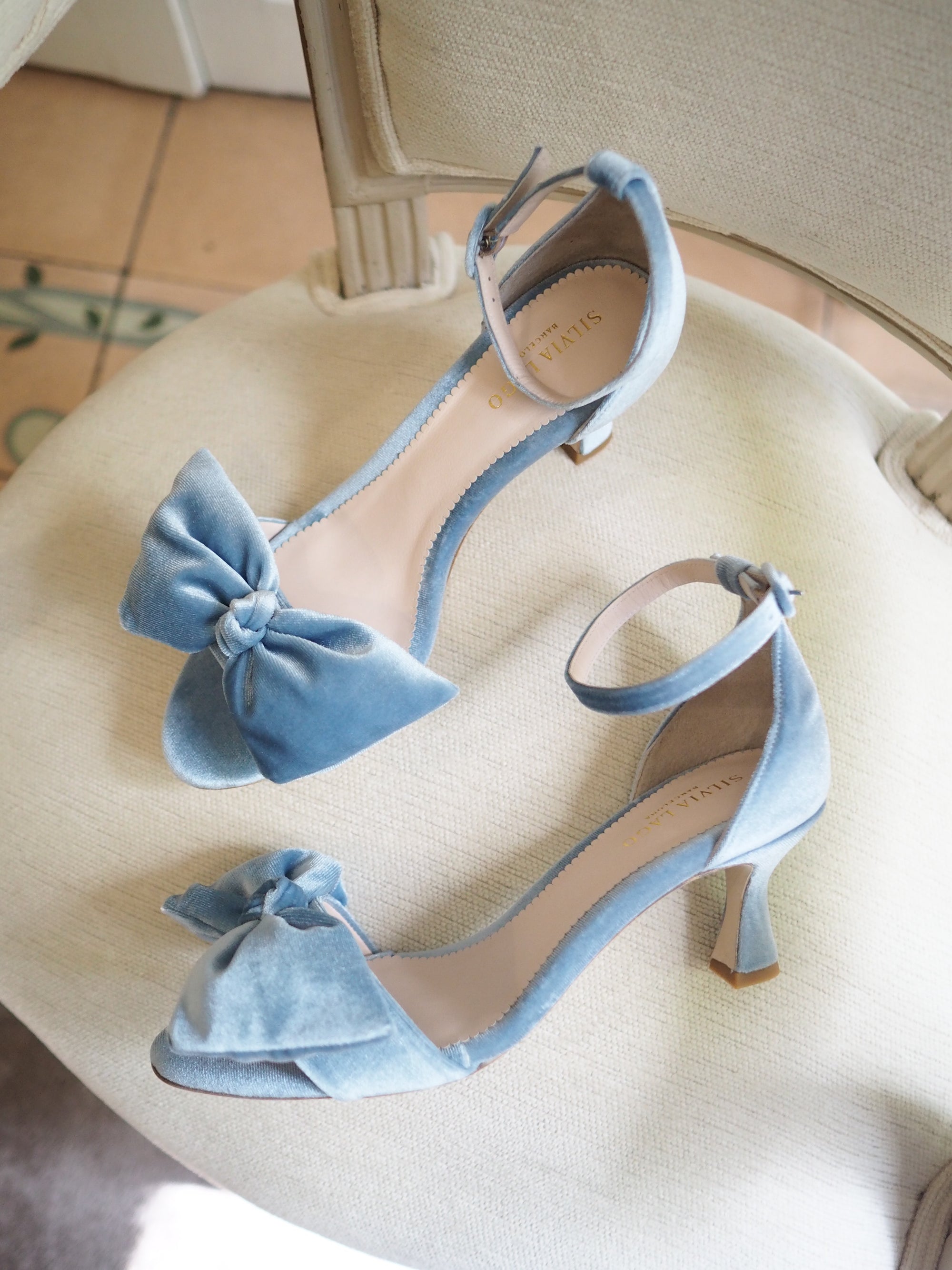 Lady Alexandra sandals 50mm parisian velvet