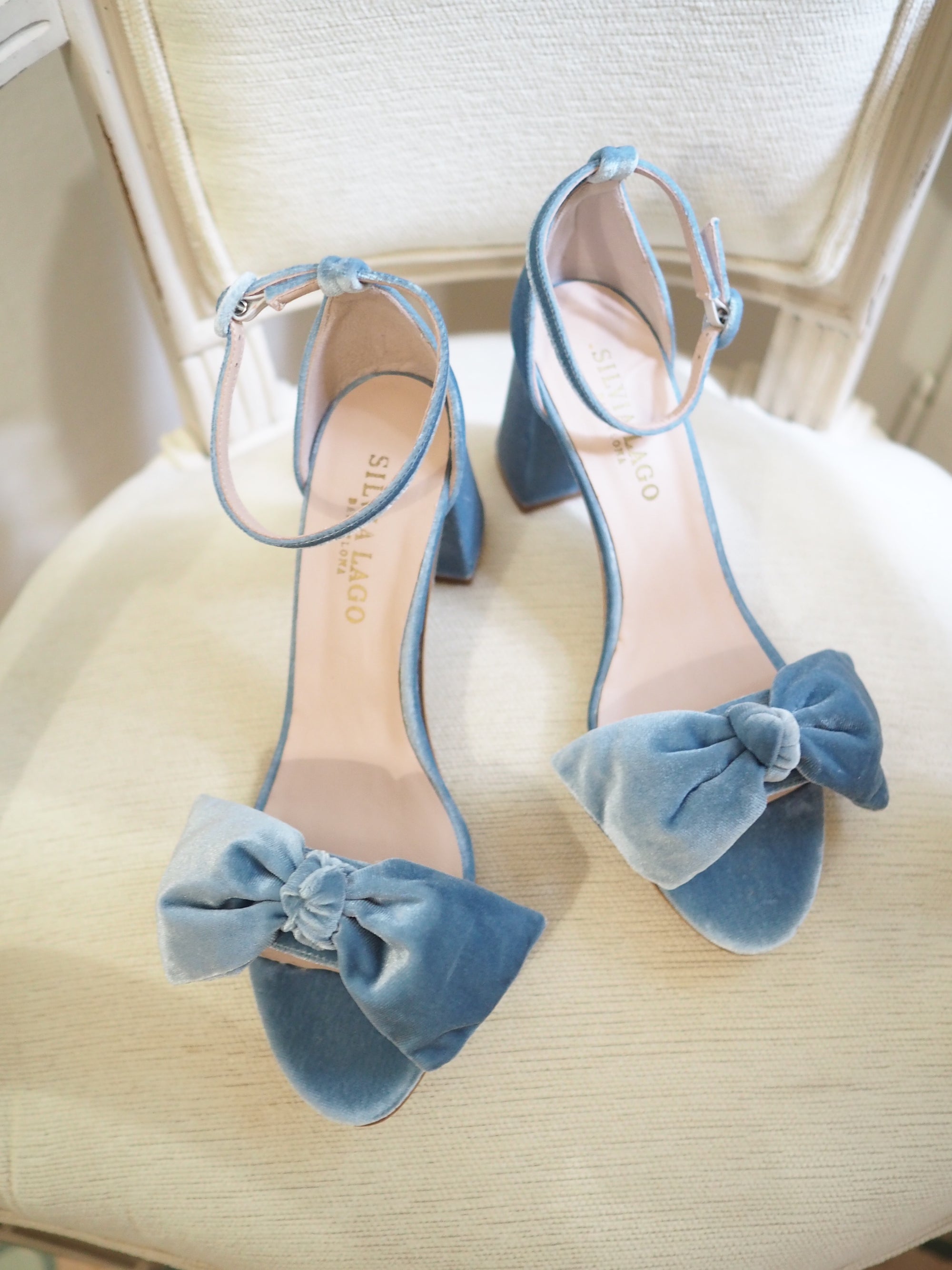 Lady Allet sandals 70mm parisian velvet - The Archive