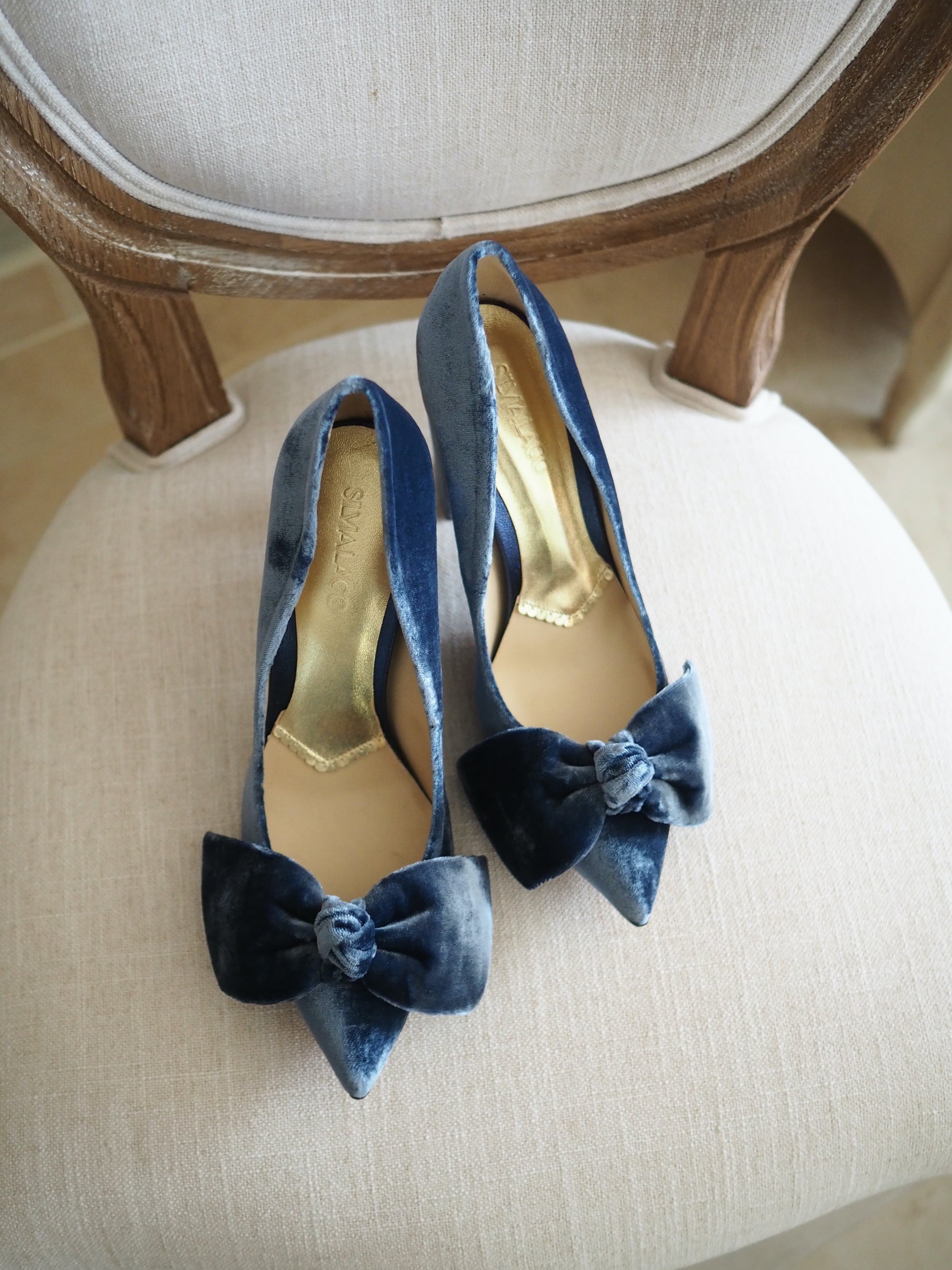 Violeta pumps 100mm midnight velvet