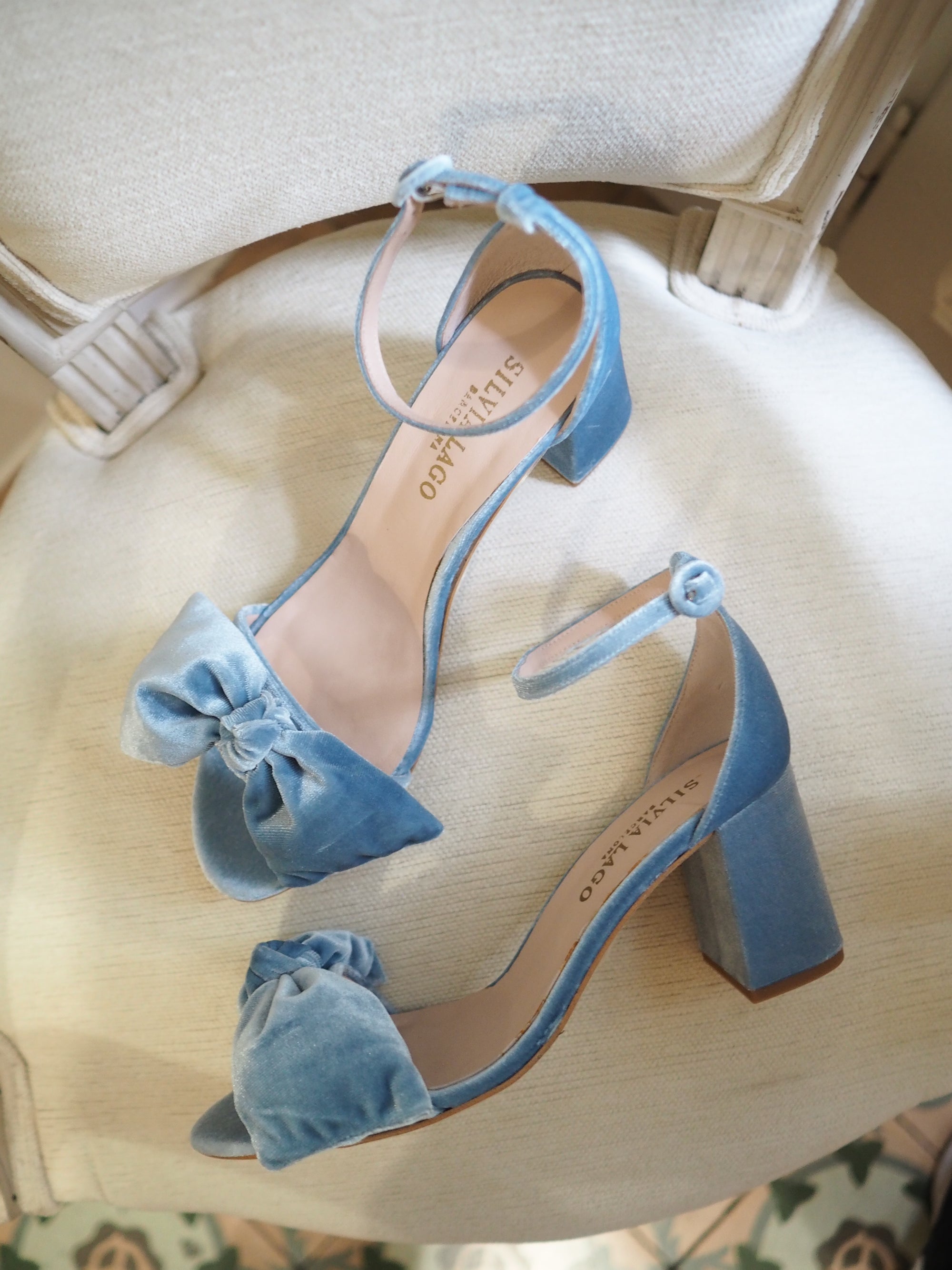 Lady Allet sandals 70mm parisian velvet - The Archive