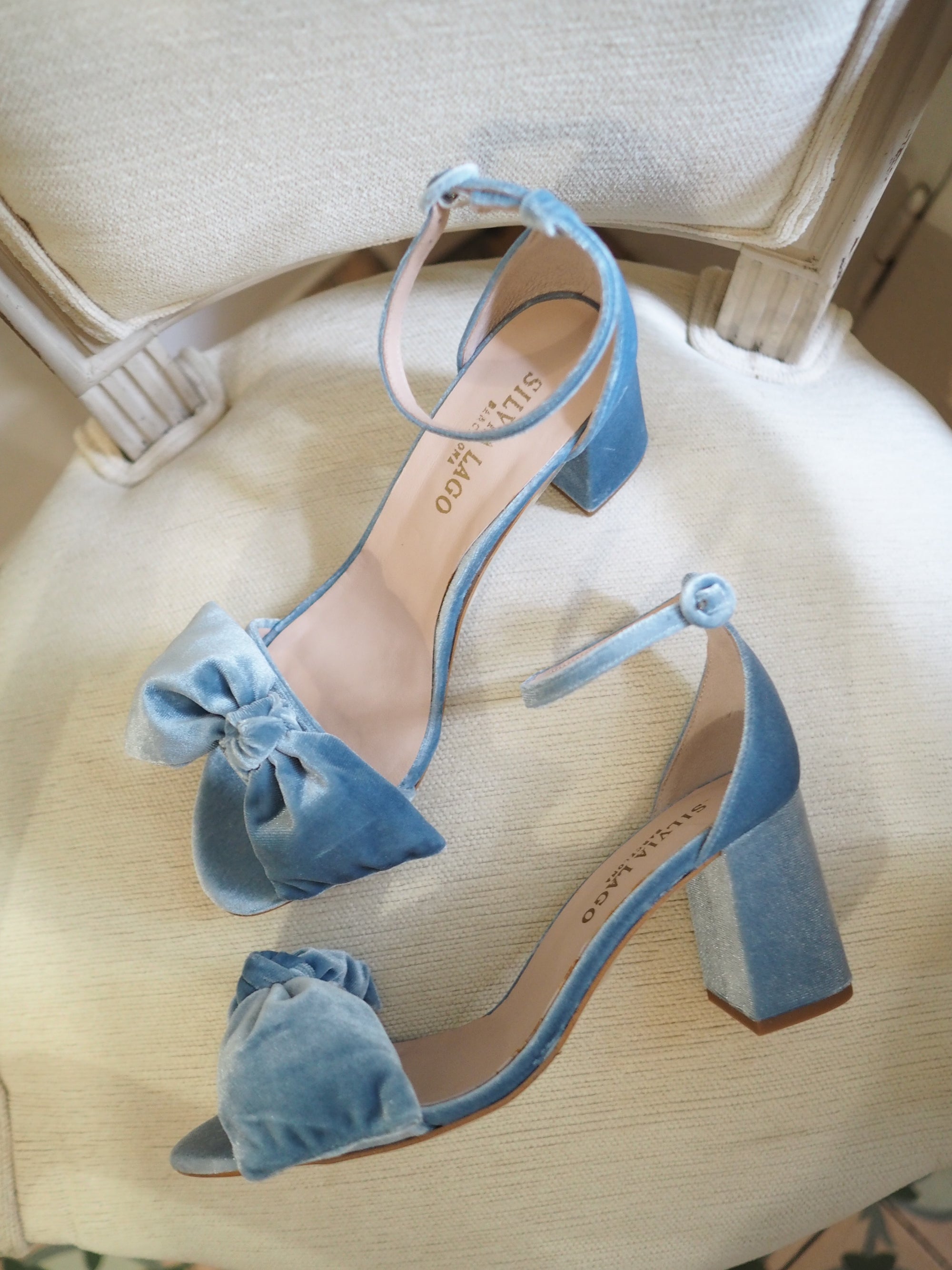 Lady Allet sandals 70mm parisian velvet - The Archive