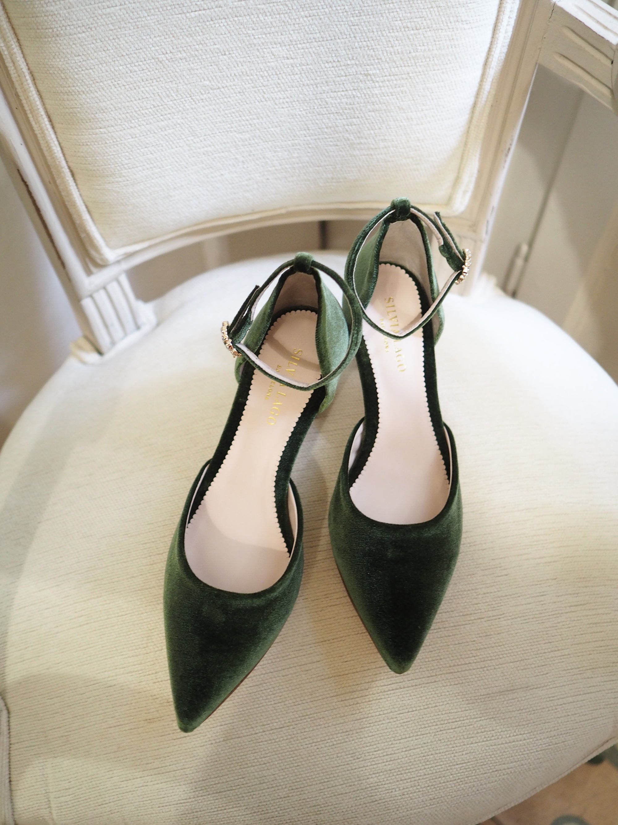 Lady Rossy pumps 65mm highland velvet - The Archive