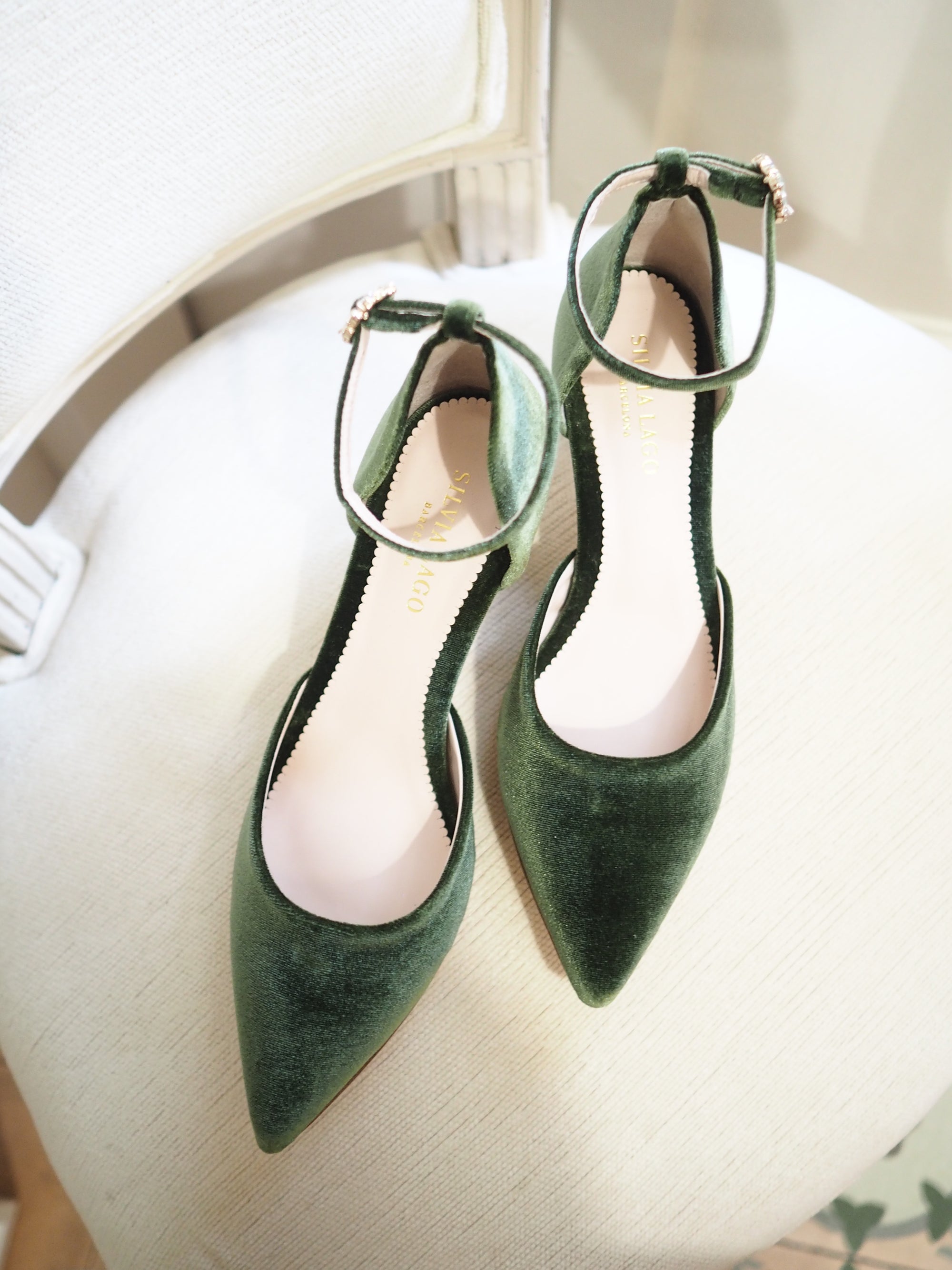 Lady Rossy pumps 65mm highland velvet - The Archive