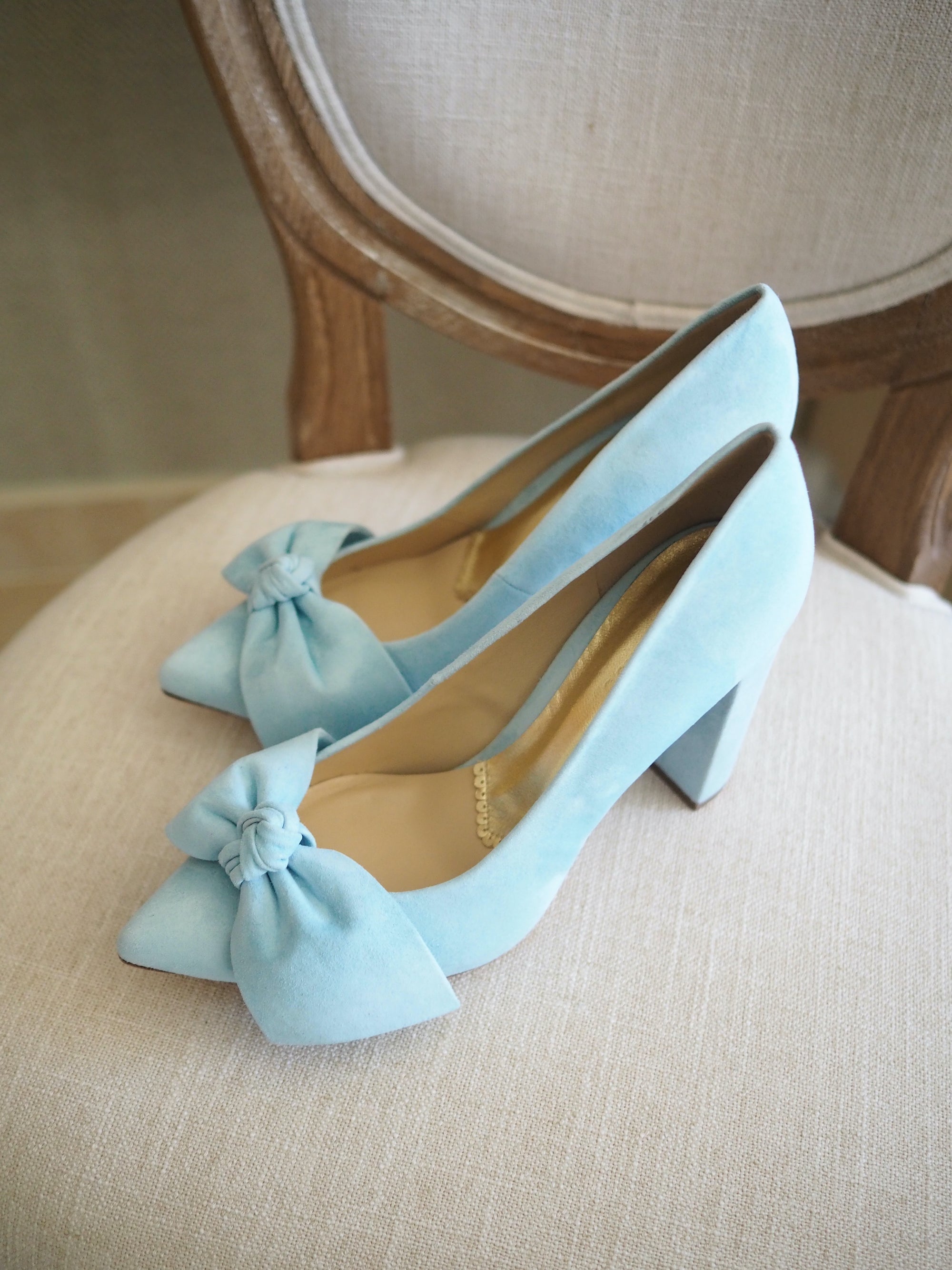 Violeta pumps 100mm turquoise suede