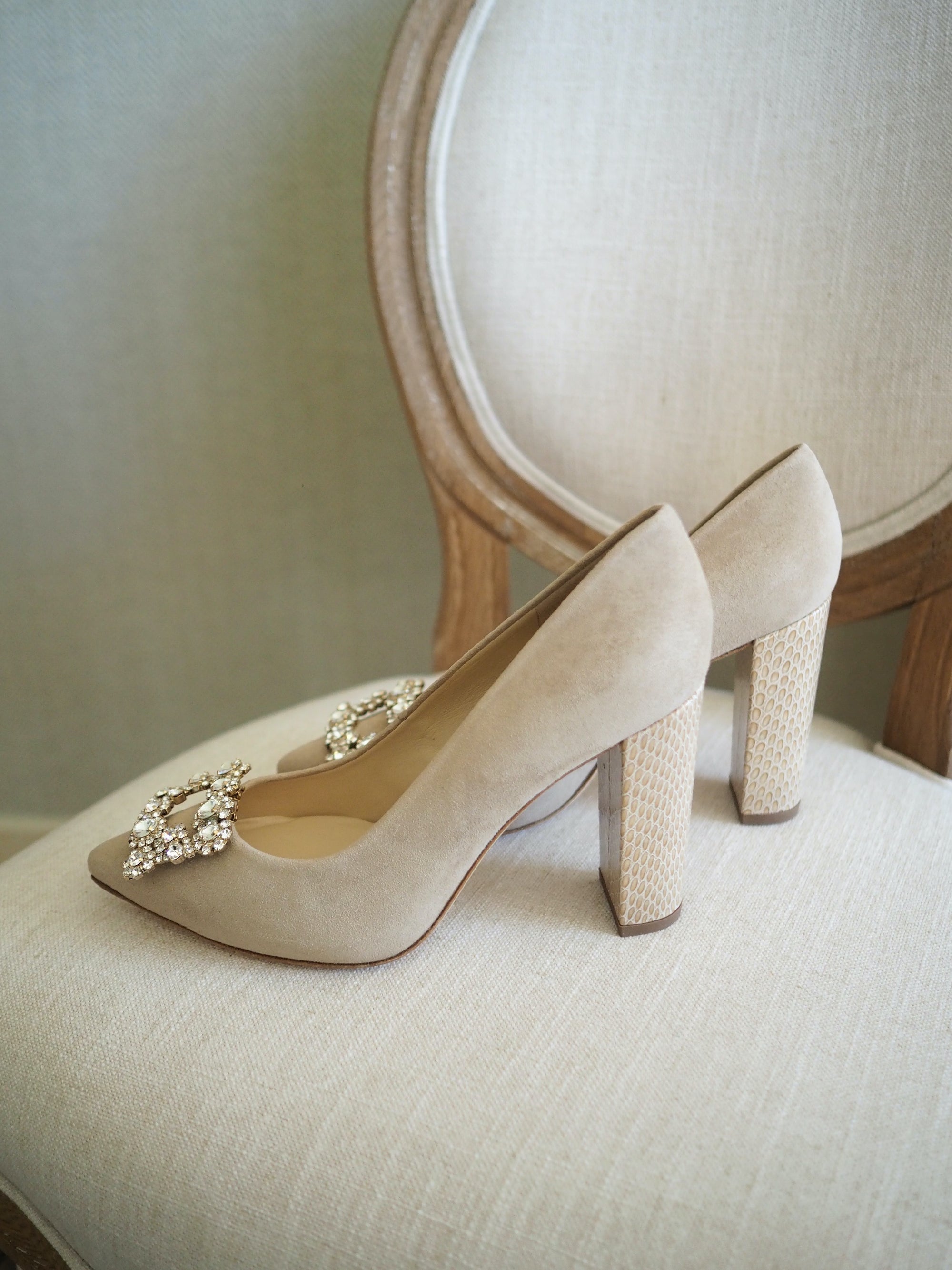 Audrey pumps 100mm latte suede