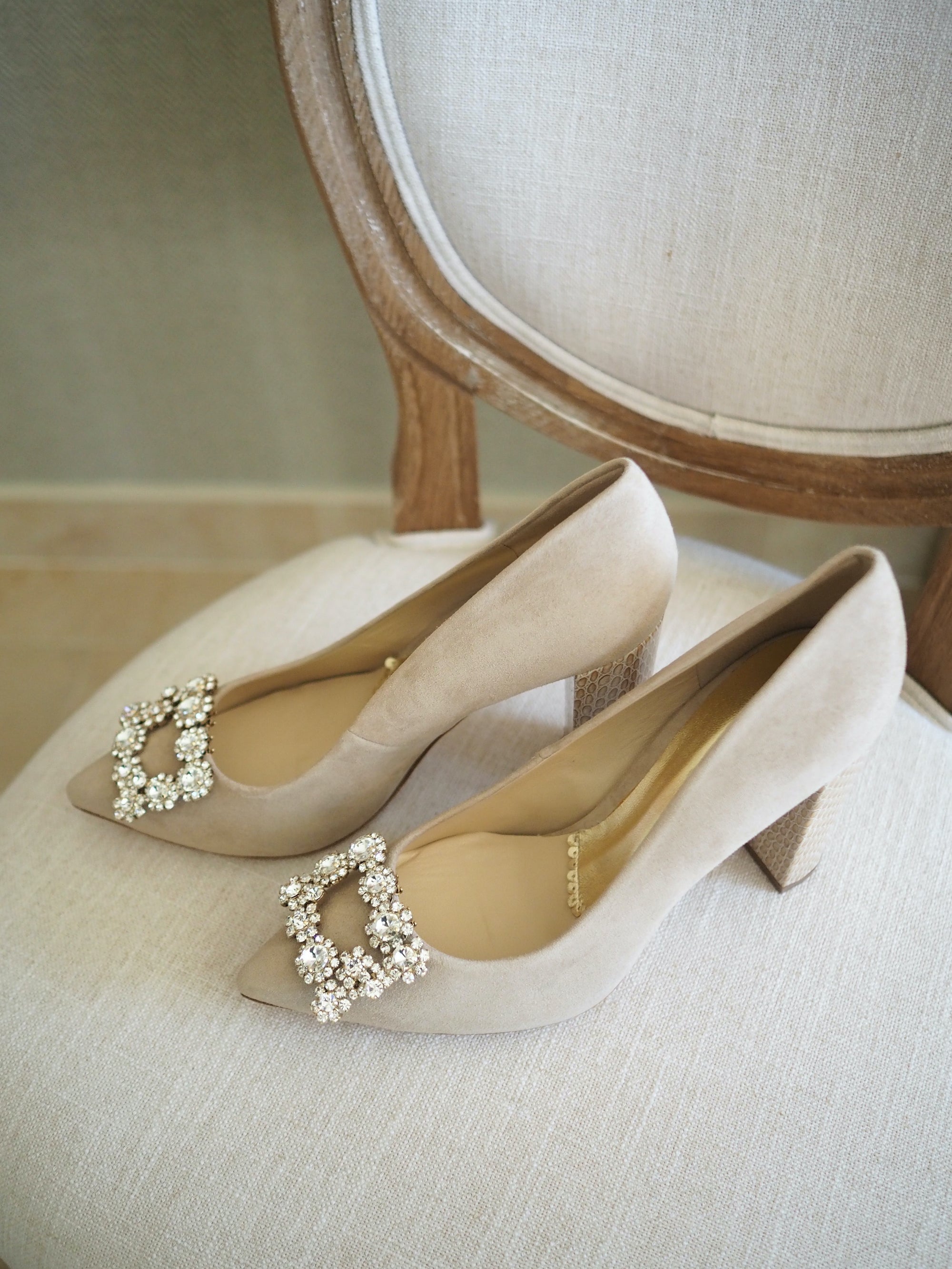 Audrey pumps 100mm latte suede