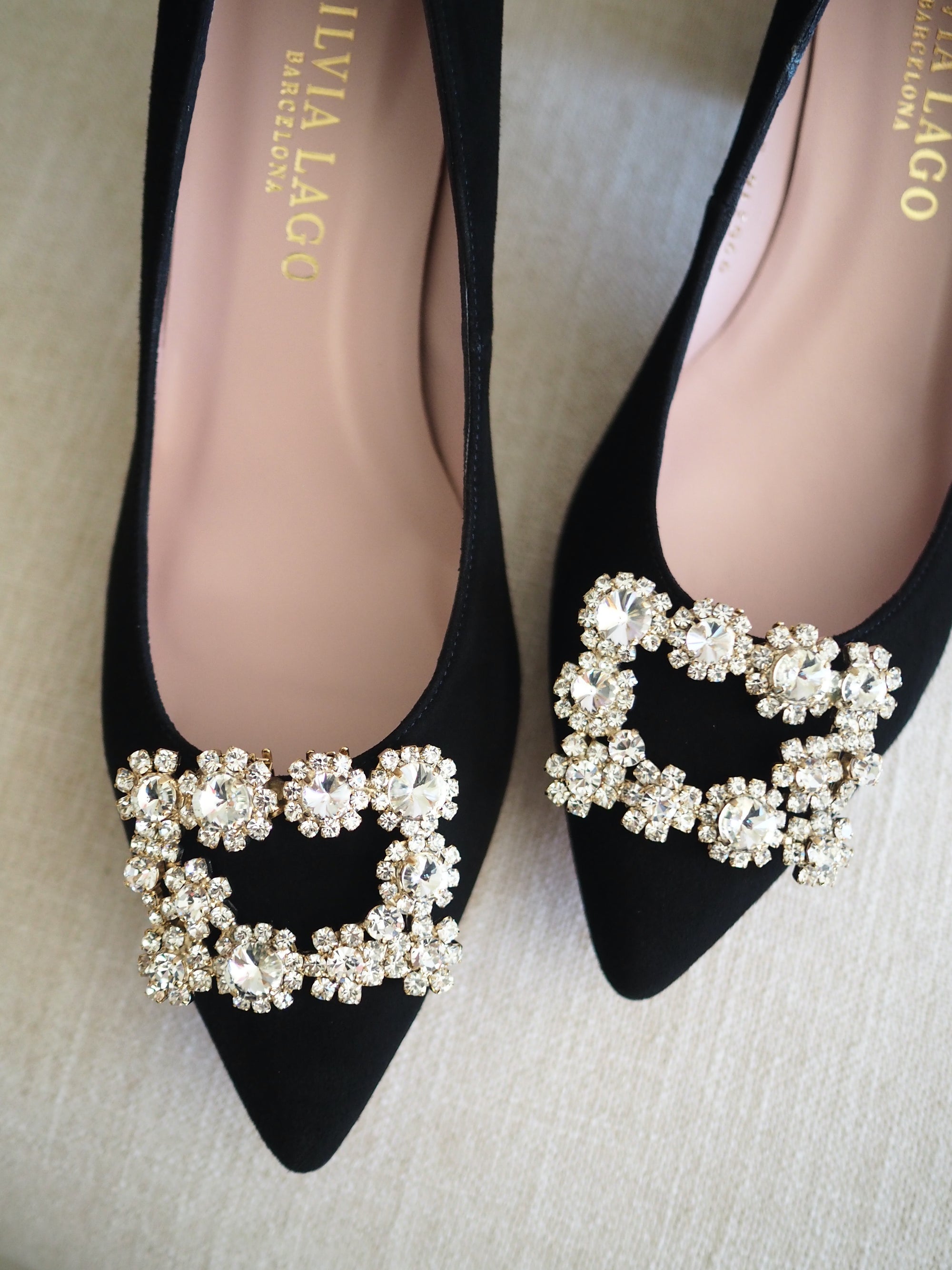 Audrey pumps 50mm black suede