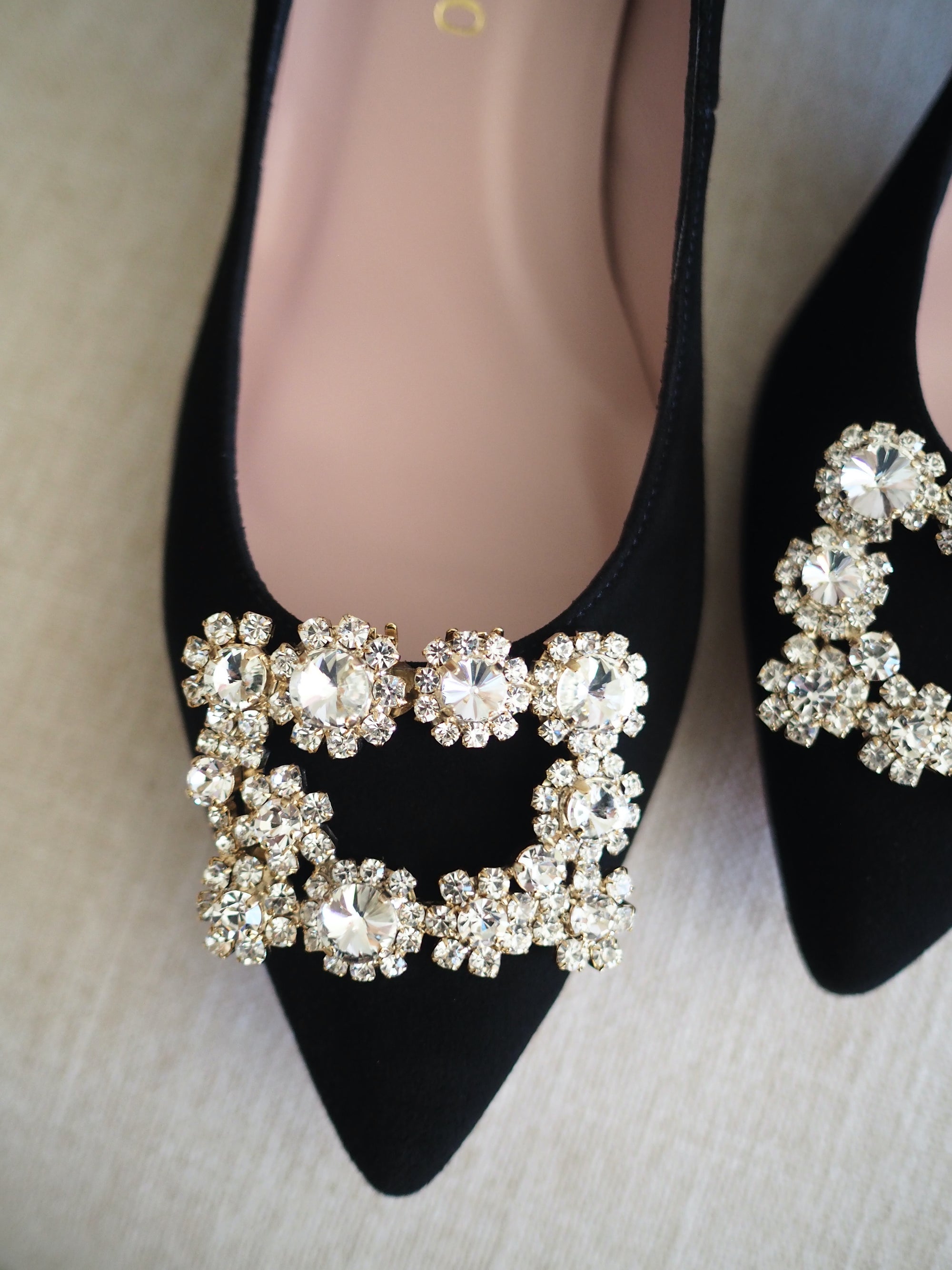 Audrey pumps 50mm black suede