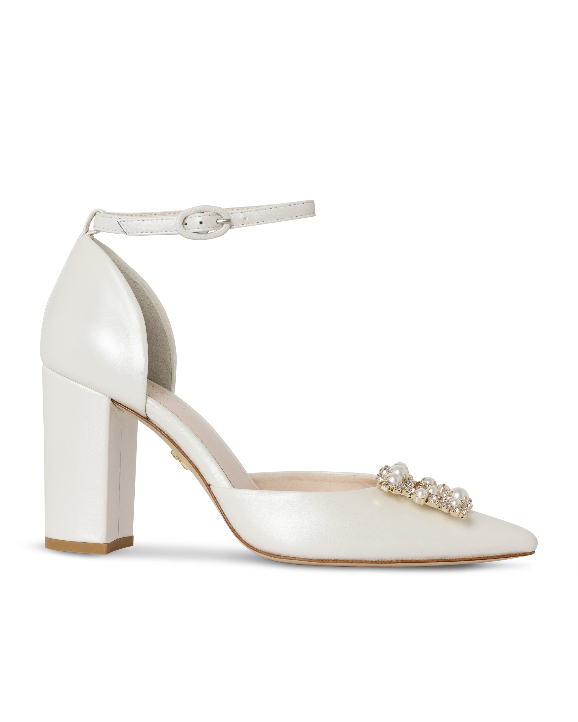 Lady Irene pumps 85mm ivory pearl calf