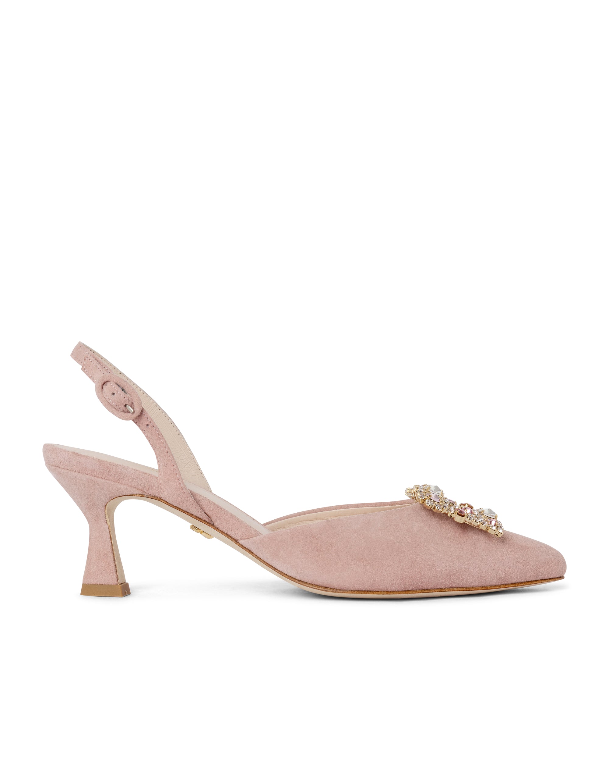 Lady Isabelle pumps 50mm rosewater suede