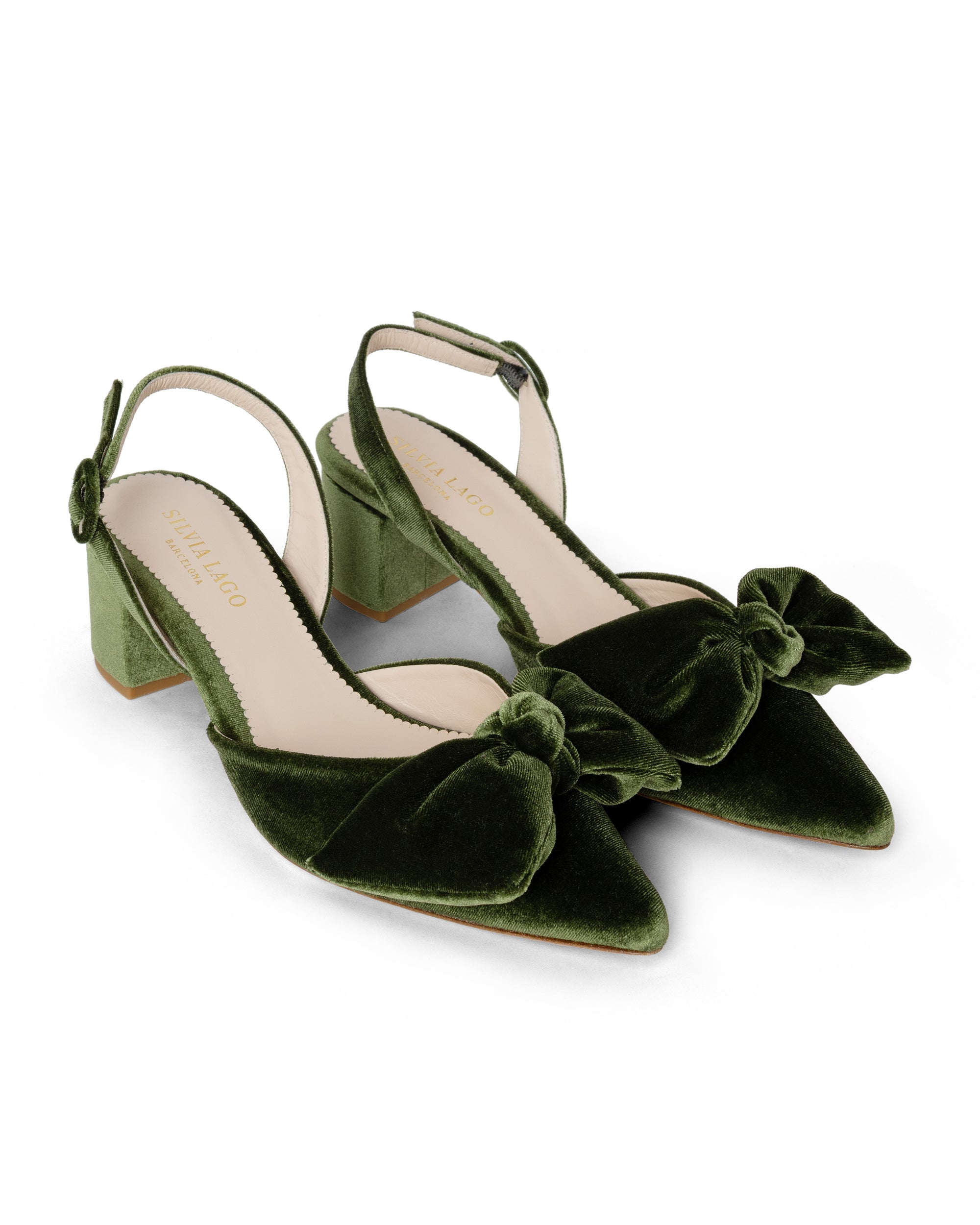 Lady Sienna pumps 50mm highland velvet