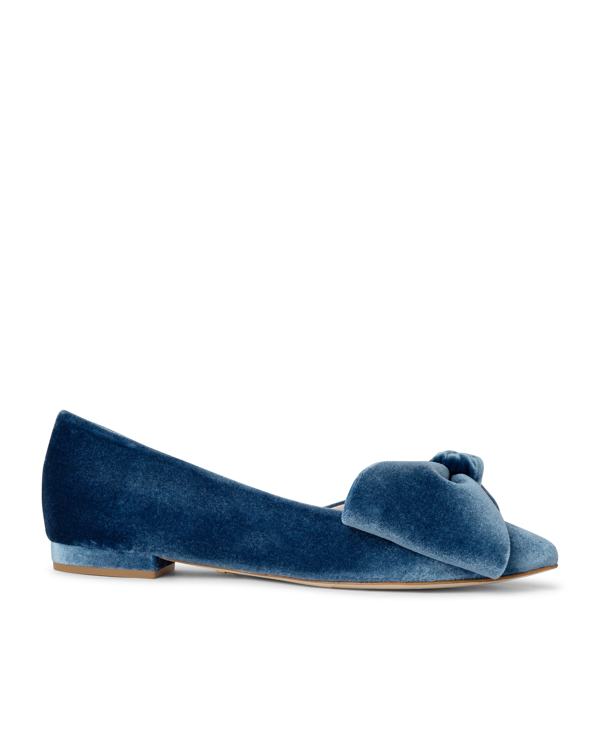 Lady Valentina flats riviera velvet