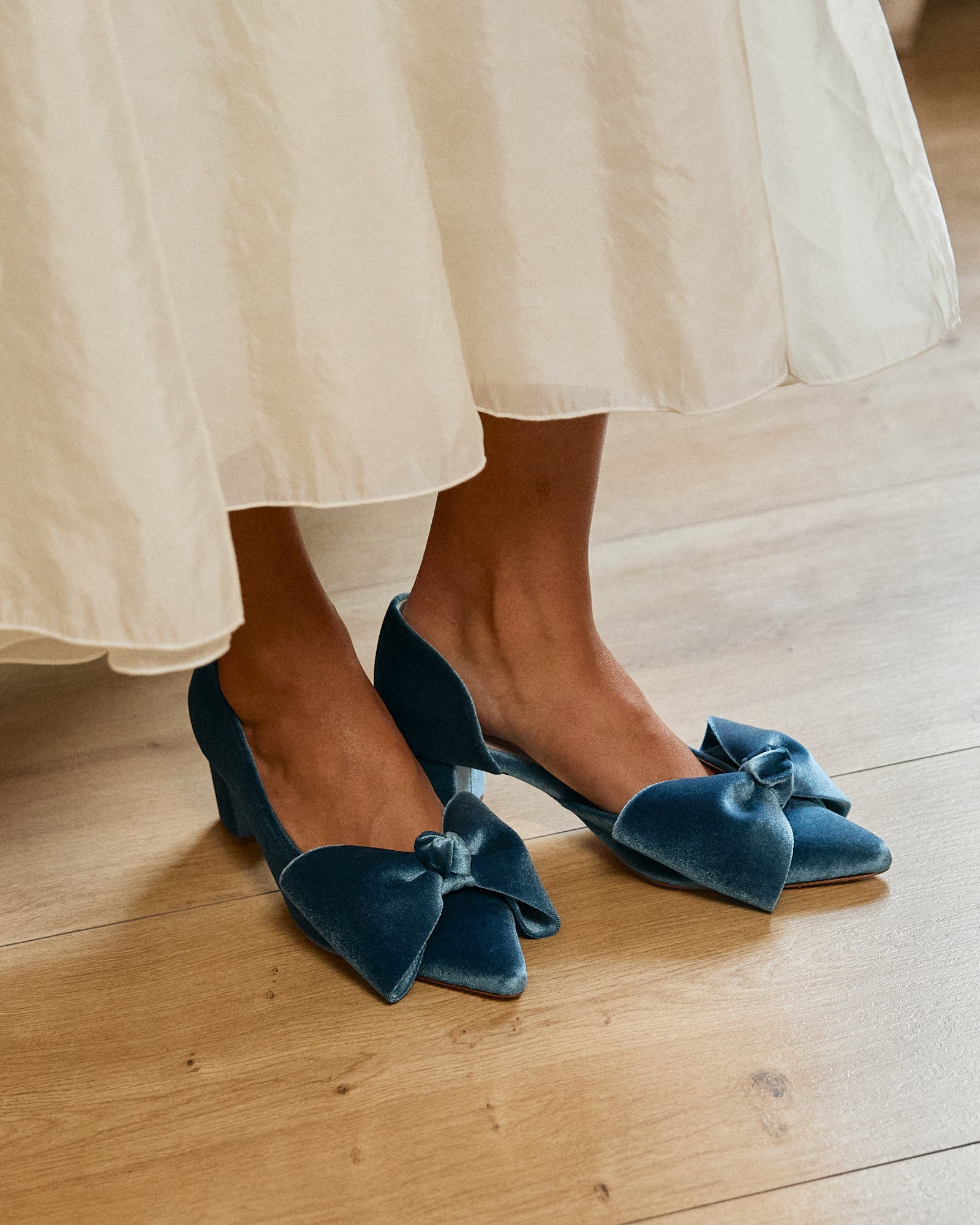 Valentina pumps 50mm riviera velvet