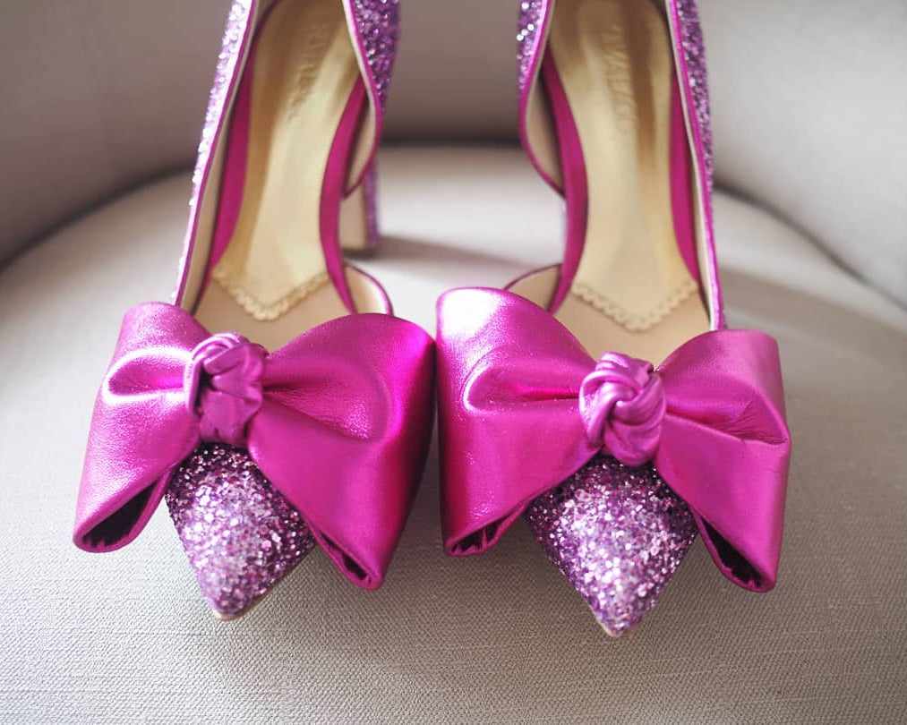 Lady Valentina pumps 100mm fuchsia glitter - The Archive