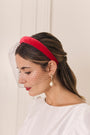 Lady Juliet headband voilette rouge velvet