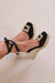 Black suede
