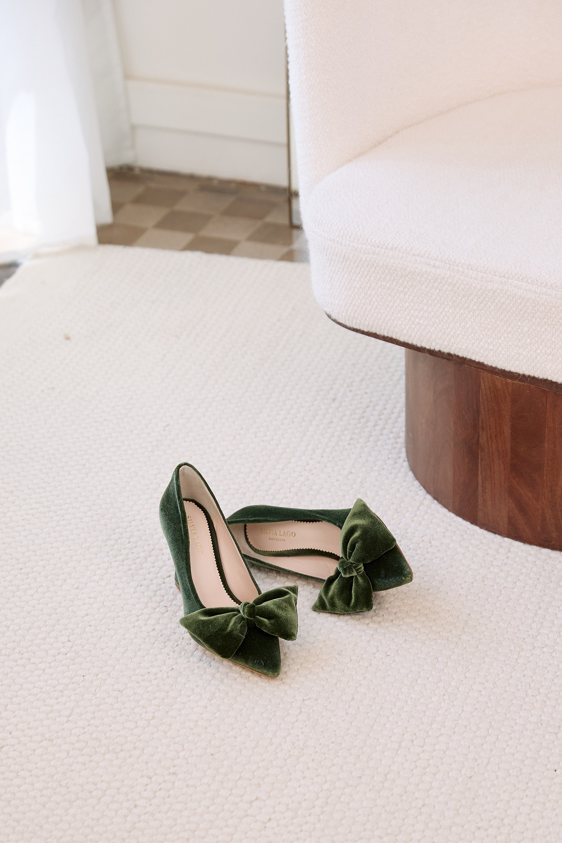 Lady Blair pumps 85mm highland velvet