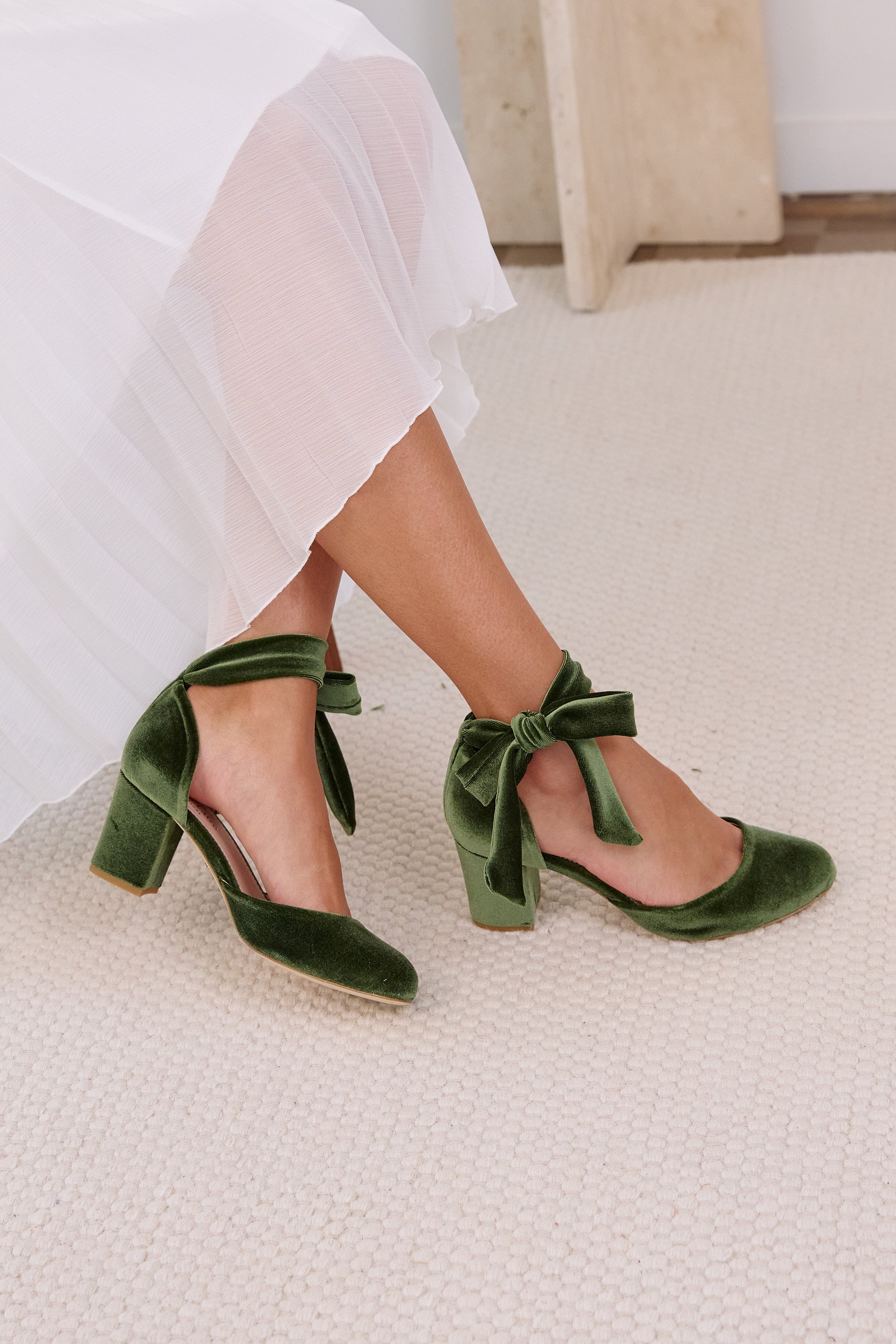 Lady Clotilde pumps 65mm highland velvet