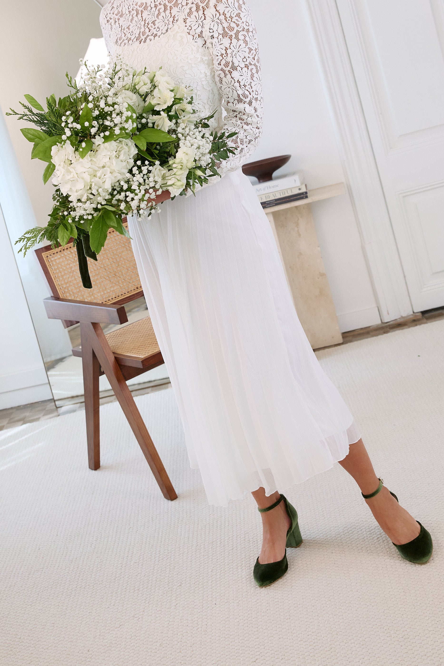 Lady Clotilde pumps 65mm highland velvet