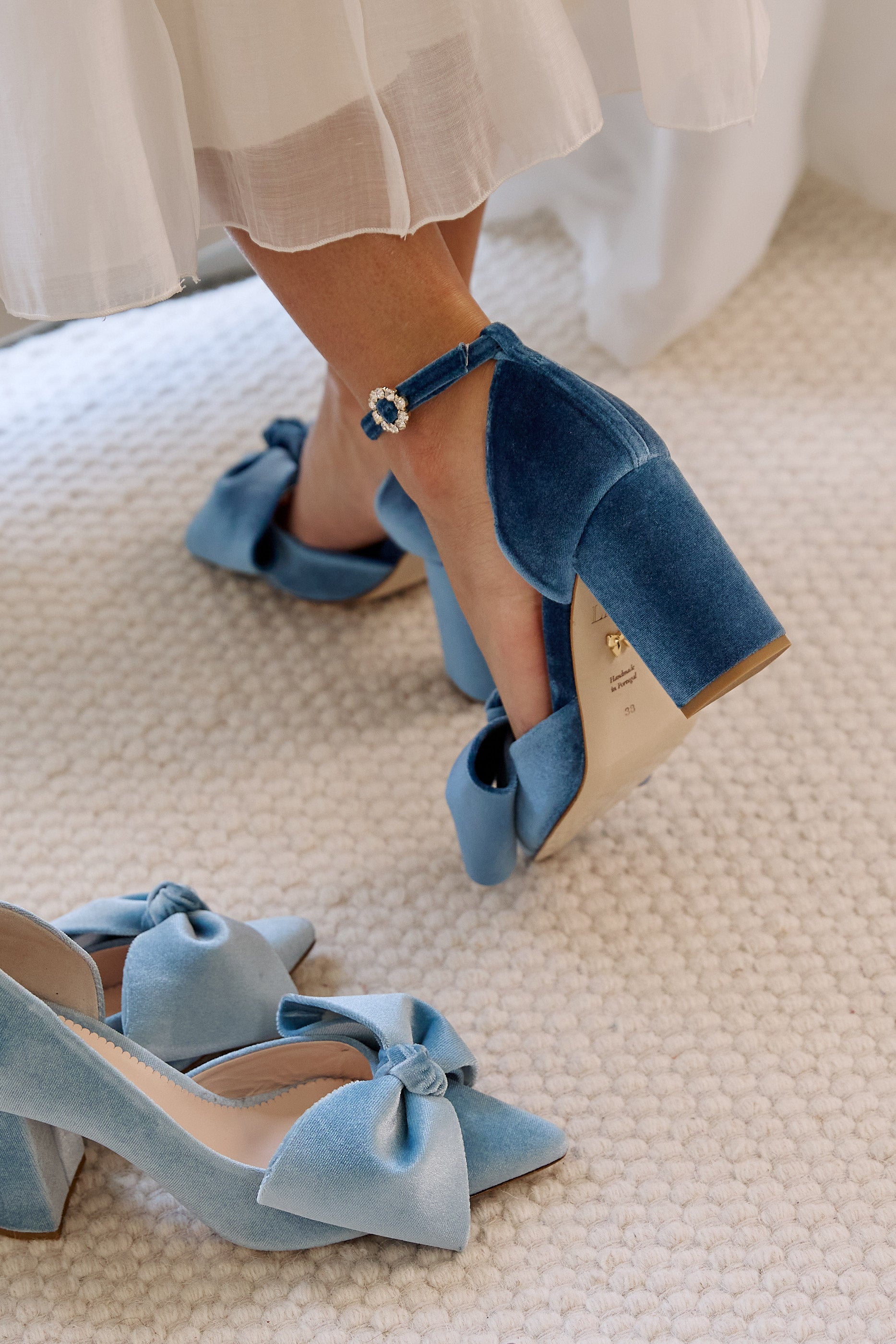 Lady Cosima pumps 85mm riviera velvet