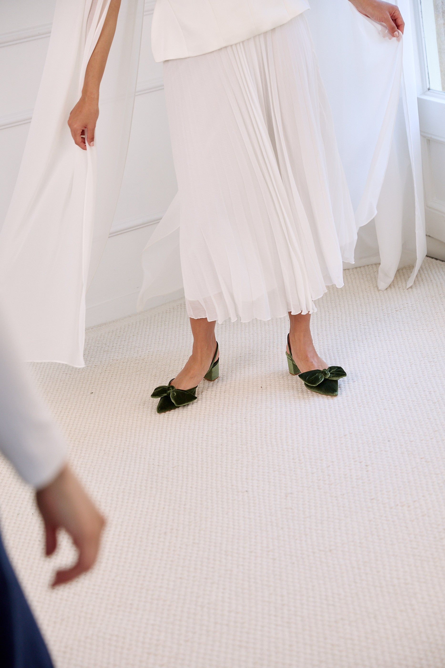 Lady Sienna pumps 50mm highland velvet