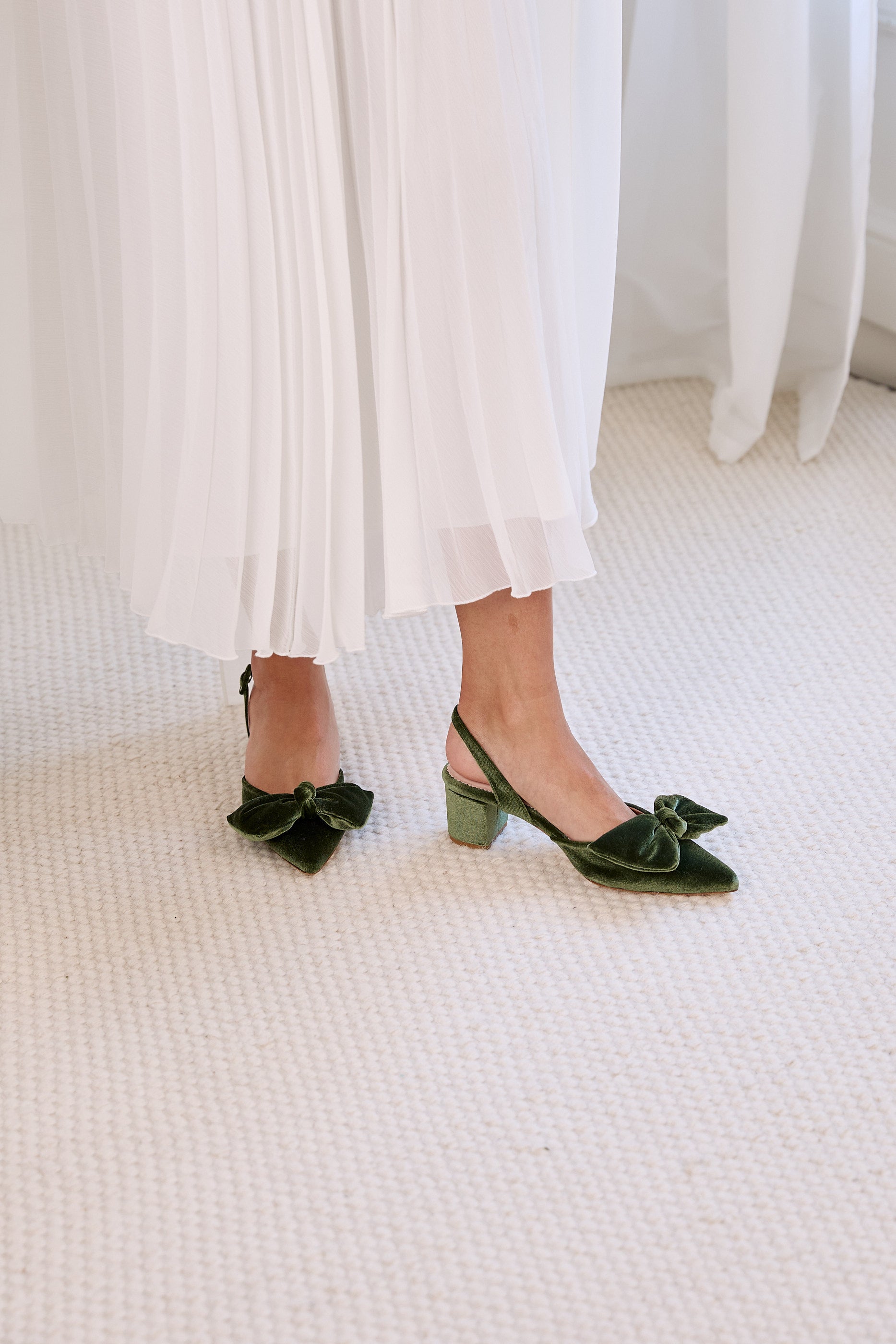 Lady Sienna pumps 50mm highland velvet