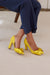 Yellow suede