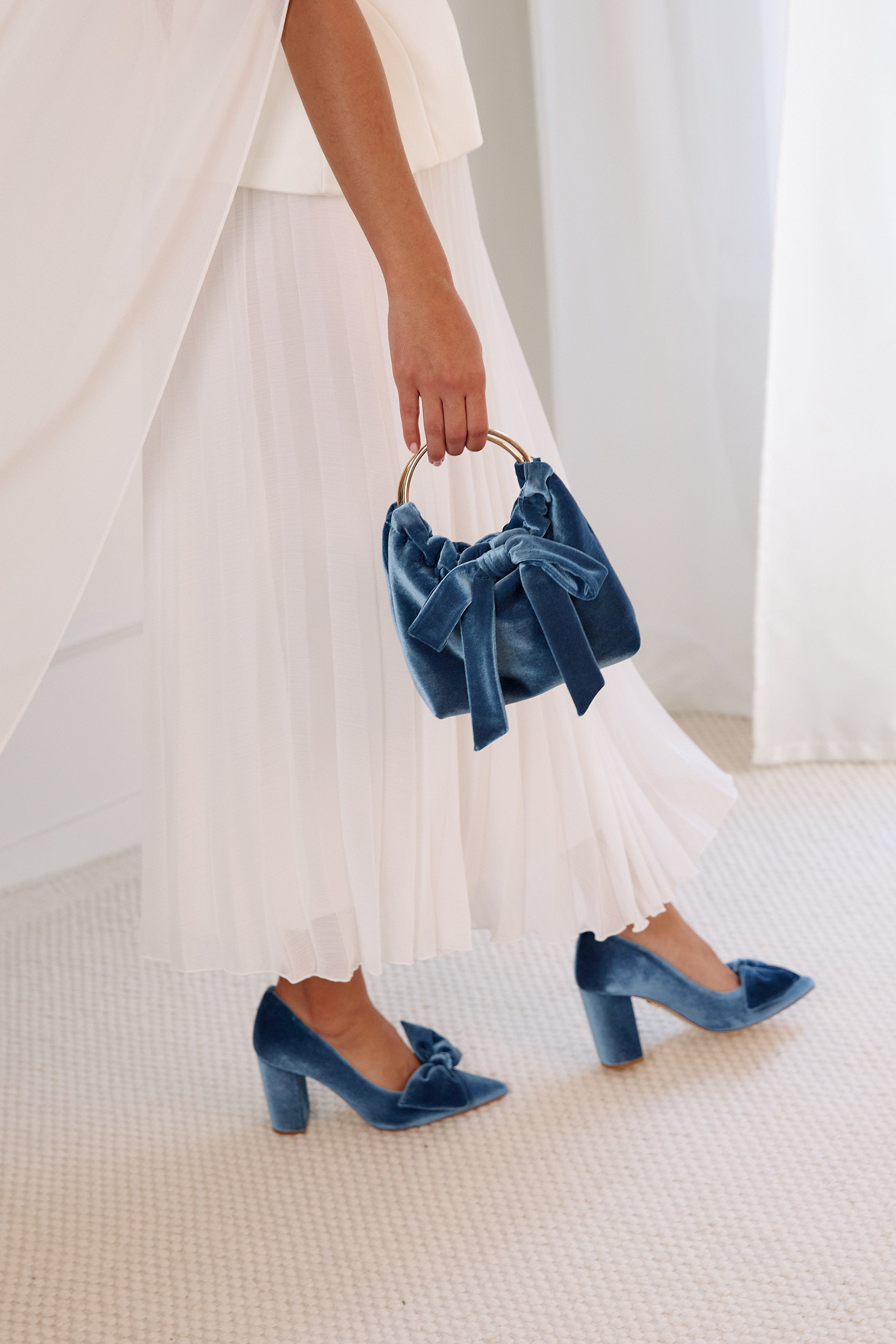 Lady Victoria pumps 85mm riviera velvet